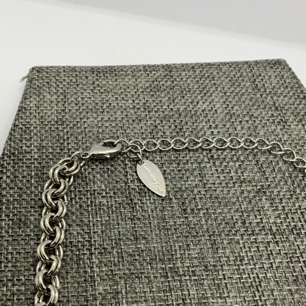 Coldwater Creek Blue Color Block Necklace - Picture 4 of 6